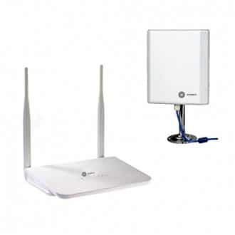antena wifi + router wifi