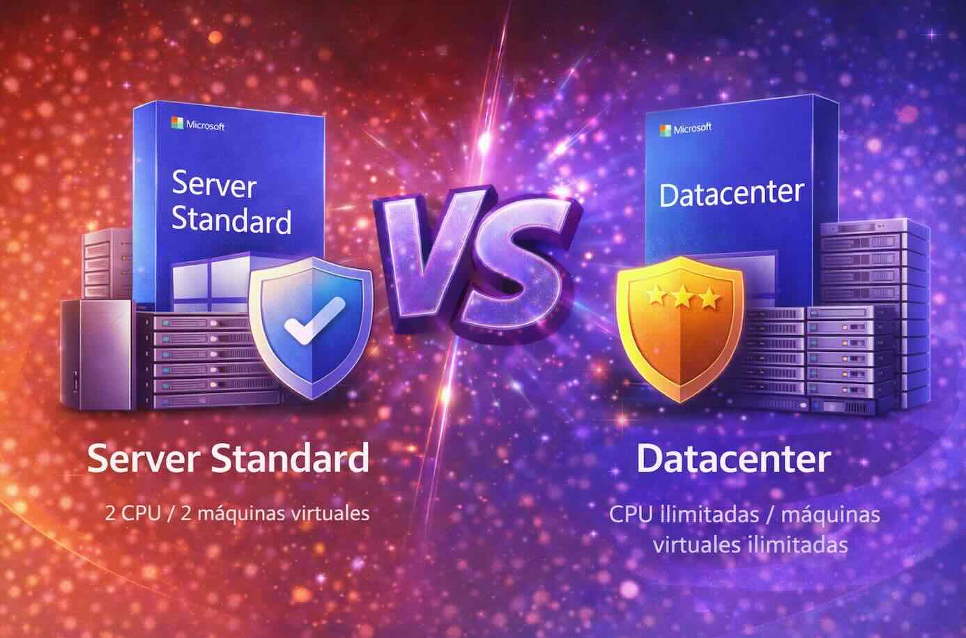 Windows Server Standard vs Datacenter: cuál necesitas - Blog de La ...