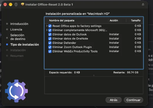 Office-Reset: opciones para eliminar completamente Microsoft 365 y Office